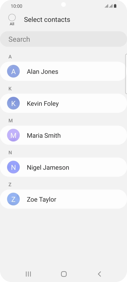 Press the field above Press the field above