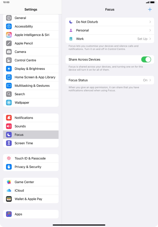 Press Do Not Disturb. Press Do Not Disturb.