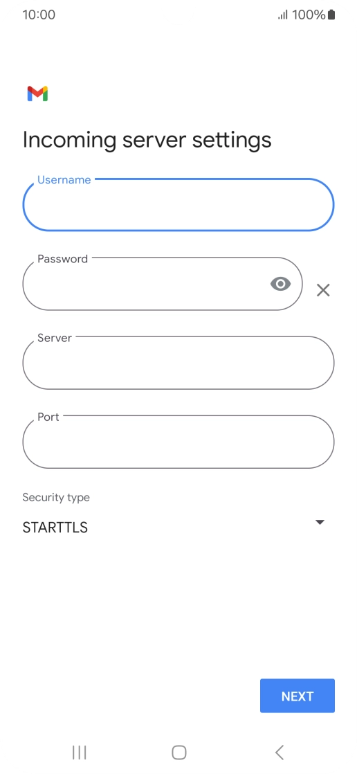 Press the field below Press the field below