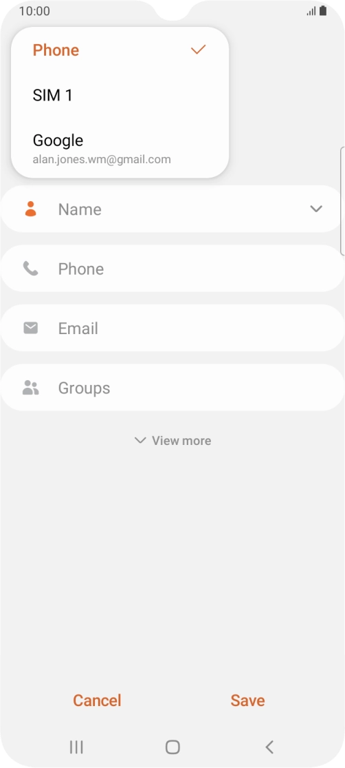 Press Phone. Press Phone.