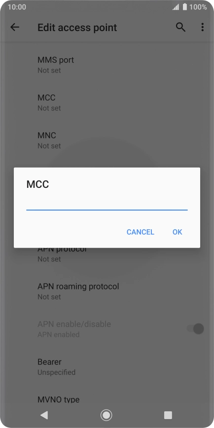 Key in 234 and press OK. Key in 234 and press OK.