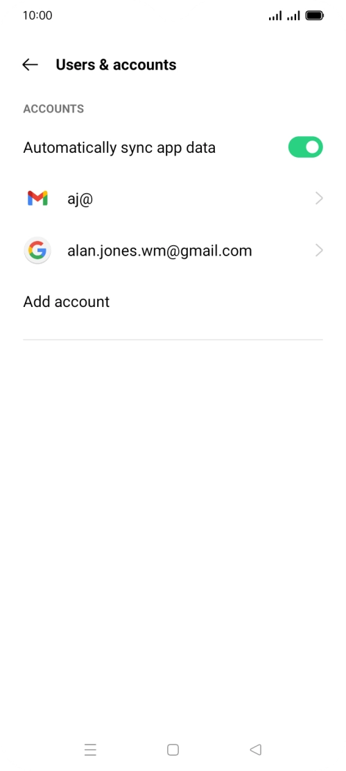Press the Home key to return to the home screen. Press the Home key to return to the home screen.