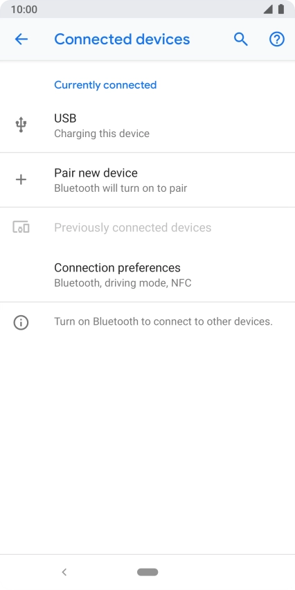 Press Connection preferences. Press Connection preferences.