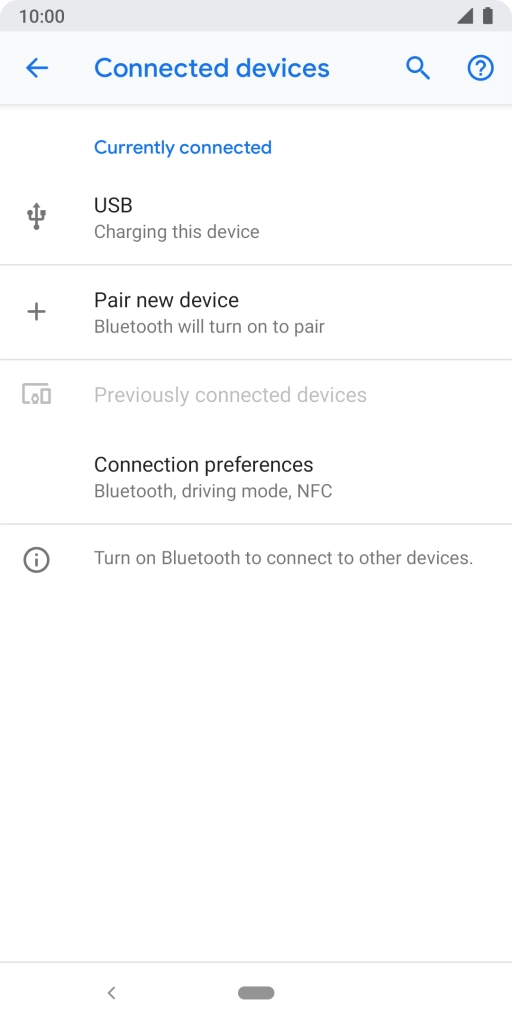 Press Connection preferences. Press Connection preferences.