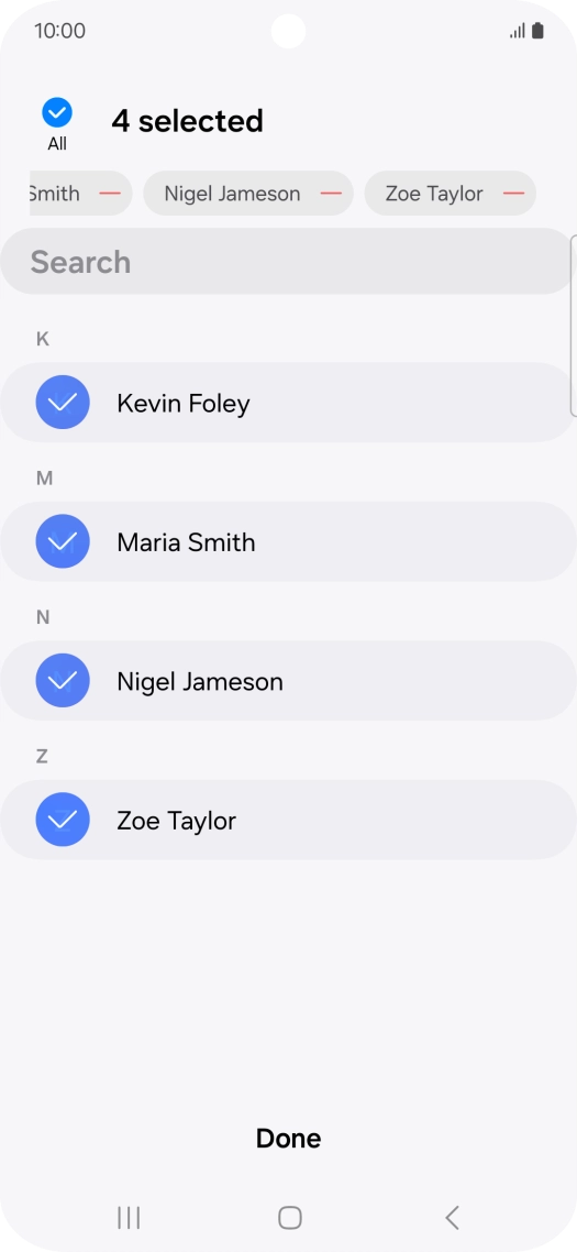 Press Done. Press Done.