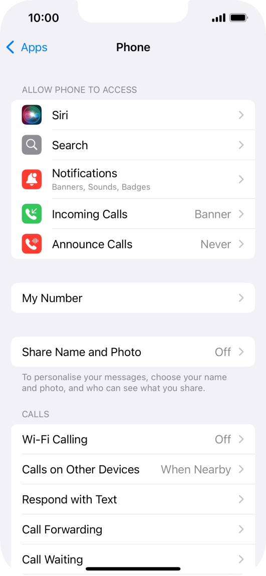 Press Wi-Fi Calling. Press Wi-Fi Calling.