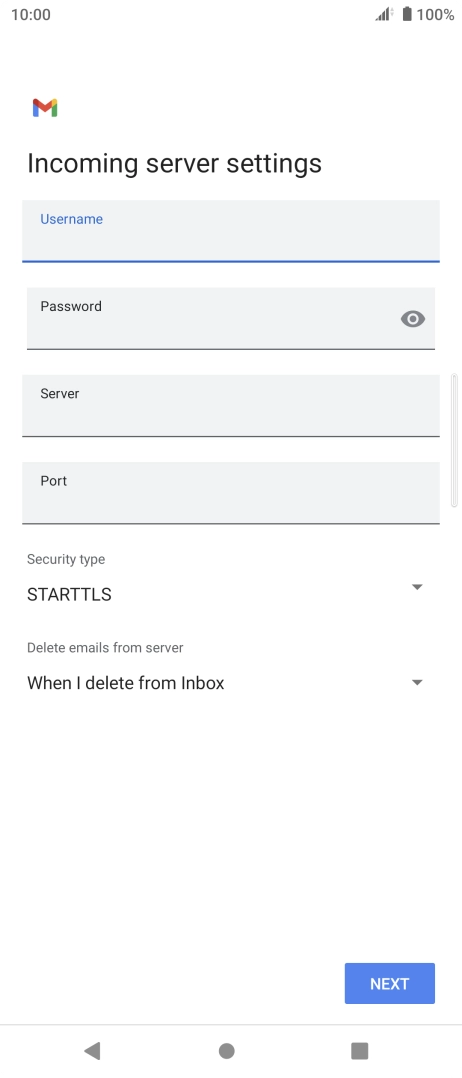 Press the field below Press the field below