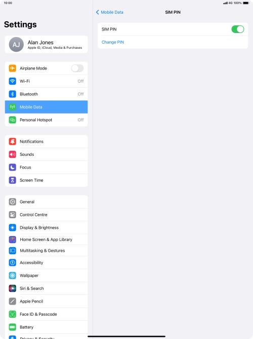 Press the indicator next to Press the indicator next to