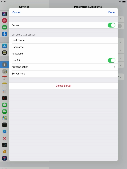 Press the indicator next to Press the indicator next to