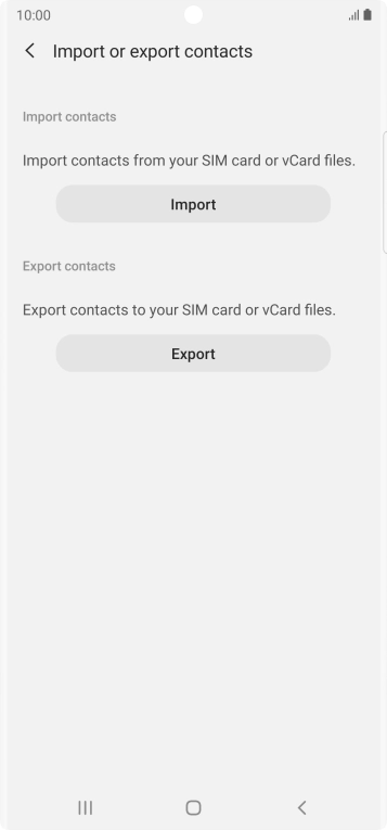 Press Import. Press Import.