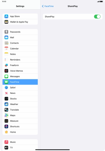 Press the indicator next to Press the indicator next to