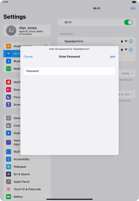 Press Join. Press Join.