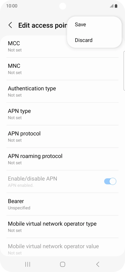 Press Save. Press Save.