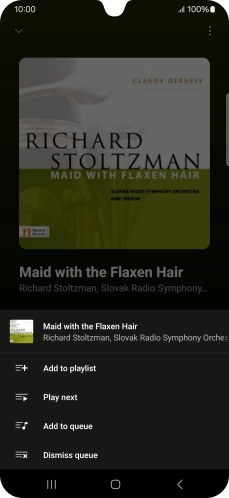Press Add to playlist. Press Add to playlist.