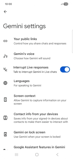 Follow the instructions on the screen to select the required settings. Follow the instructions on the screen to select the required settings.