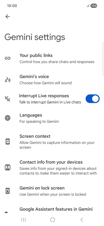 Follow the instructions on the screen to select the required settings. Follow the instructions on the screen to select the required settings.