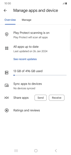 Press Manage. Press Manage.