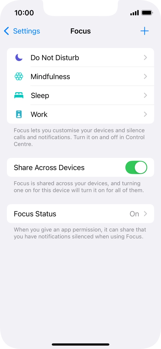 Press Do Not Disturb. Press Do Not Disturb.