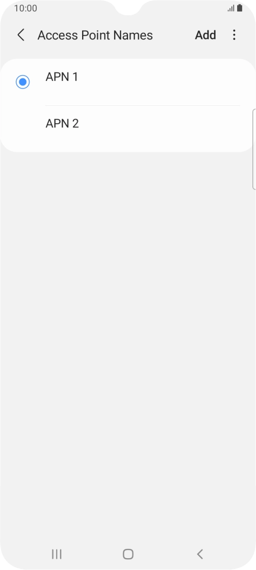 Press the Home key to return to the home screen. Press the Home key to return to the home screen.