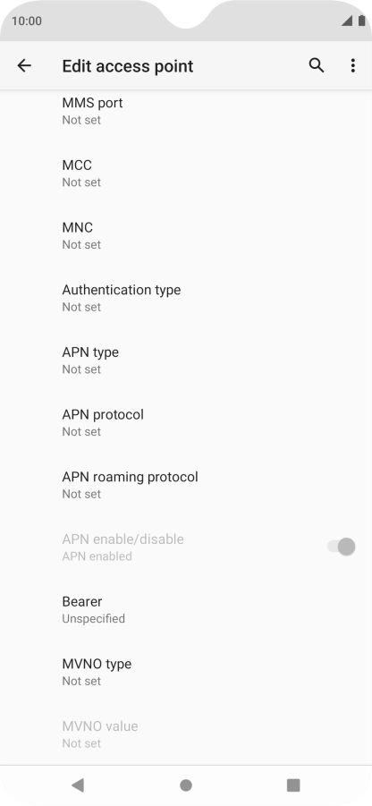 Press MNC. Press MNC.