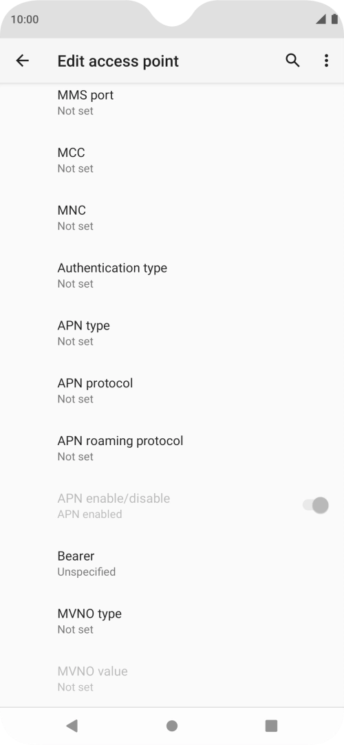 Press MNC. Press MNC.