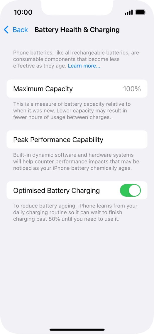 Press the indicator next to Press the indicator next to