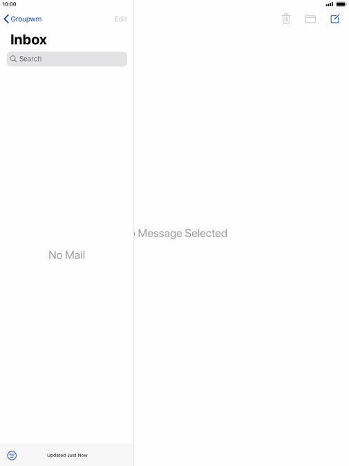 Press arrow left. Press arrow left.