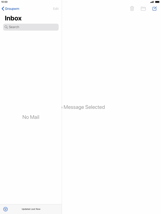 Press arrow left. Press arrow left.