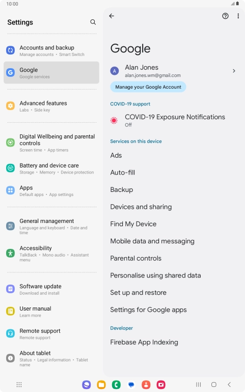 Press Find My Device. Press Find My Device.