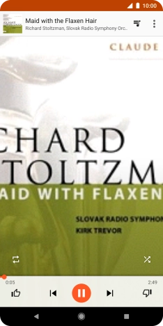 Press arrow right to go to the next audio file. Press arrow right to go to the next audio file.