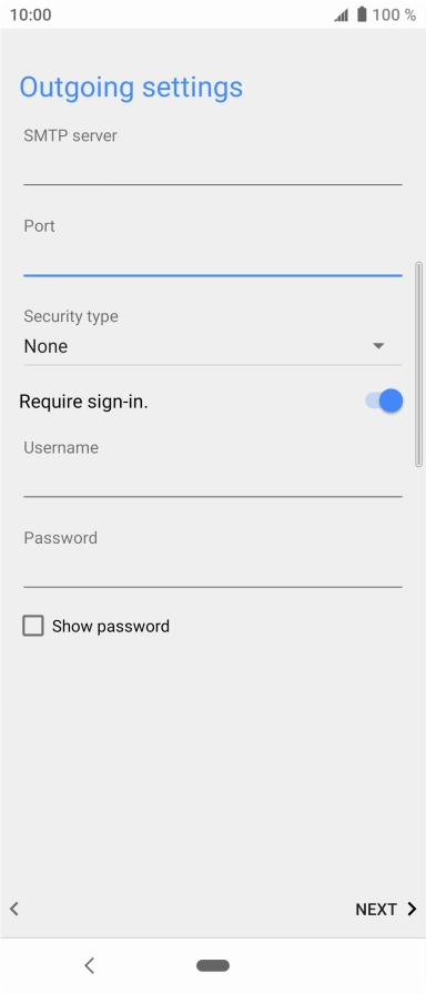 Press the drop down list below Press the drop down list below