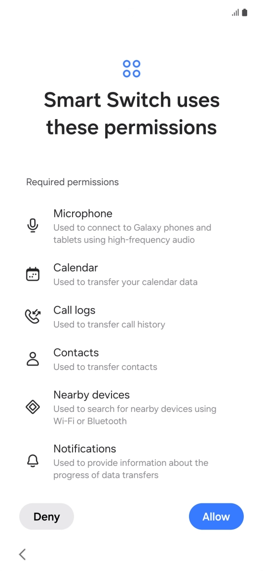 Press Allow. Press Allow.