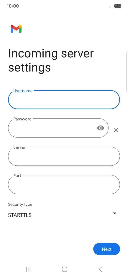 Press the field below Press the field below