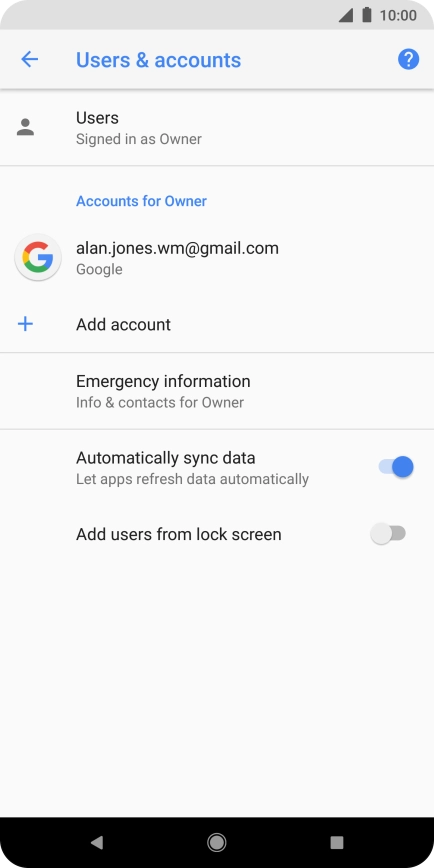 Press the Home key to return to the home screen. Press the Home key to return to the home screen.