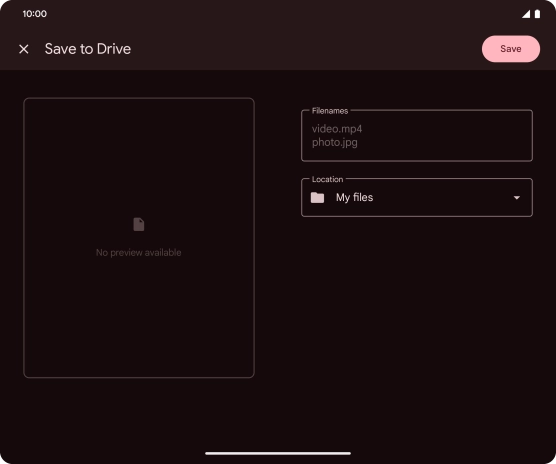 Press Save. Press Save.