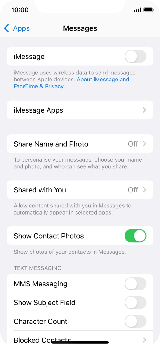 Press the indicator next to Press the indicator next to