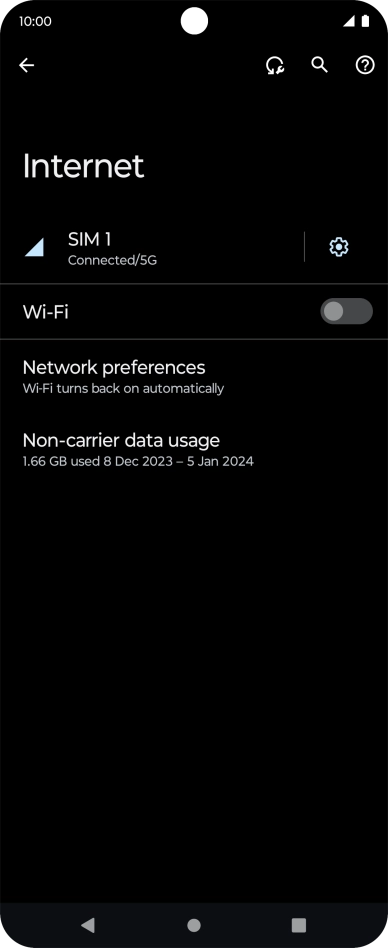 Press the indicator next to Press the indicator next to
