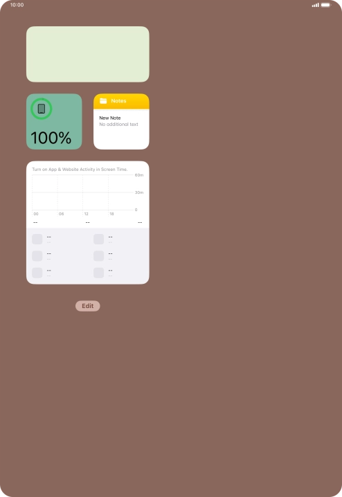 Press Edit. Press Edit.