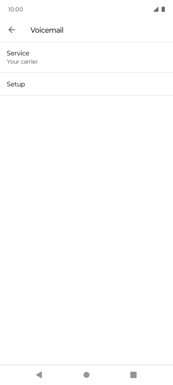 Press Setup. Press Setup.