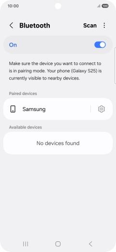 Press the Home key to return to the home screen. Press the Home key to return to the home screen.