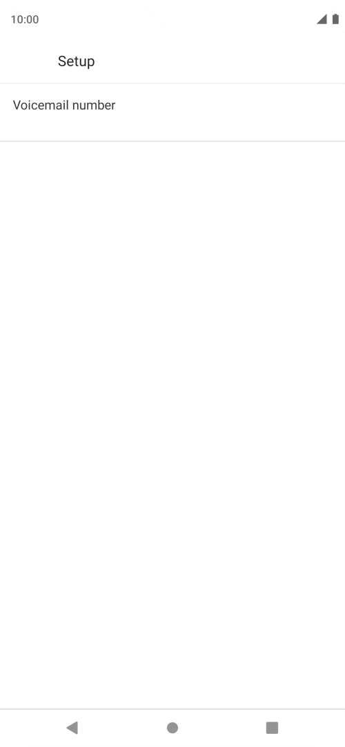 Press Voicemail number. Press Voicemail number.