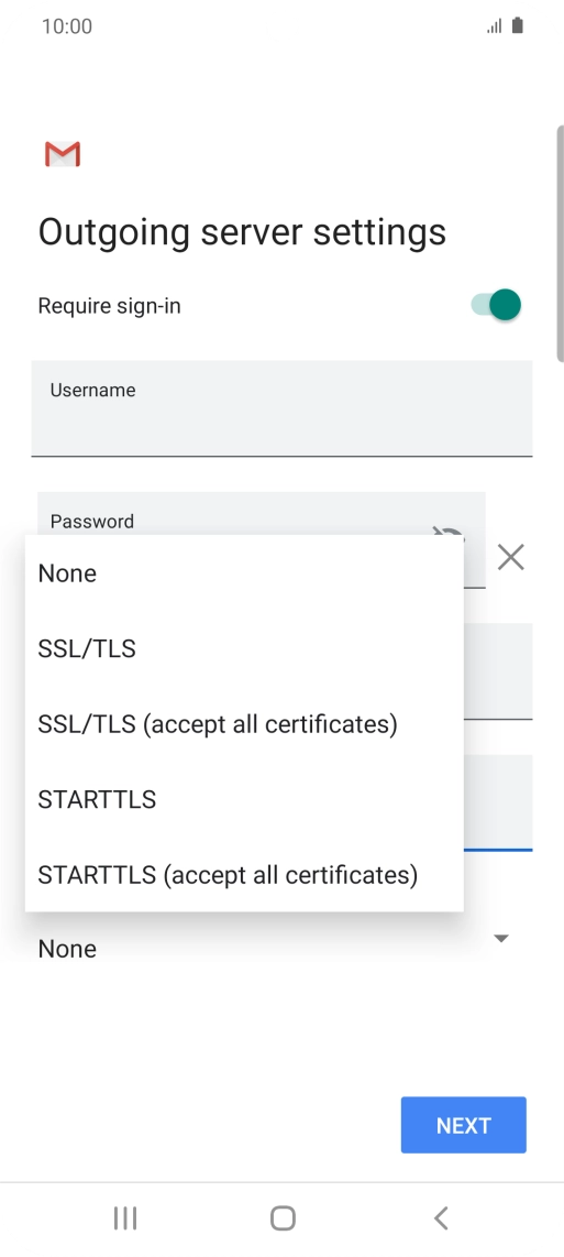 Press None. Press None.