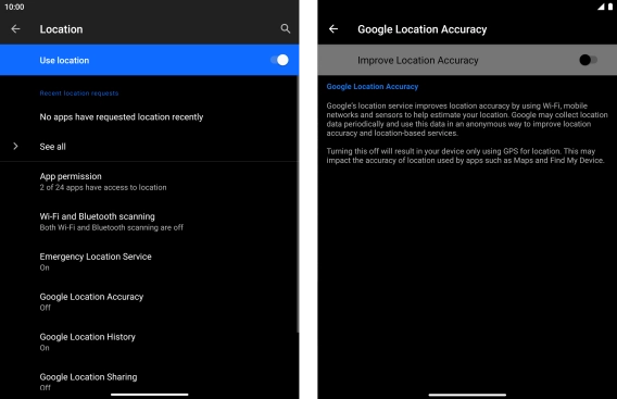 If you press the indicator next to If you press the indicator next to