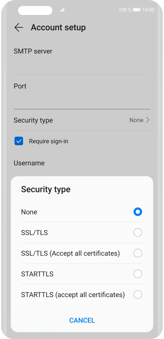 Press None. Press None.