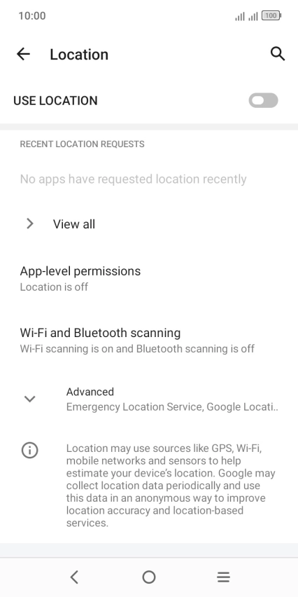 Press the indicator to turn the function on or off. Press the indicator to turn the function on or off.