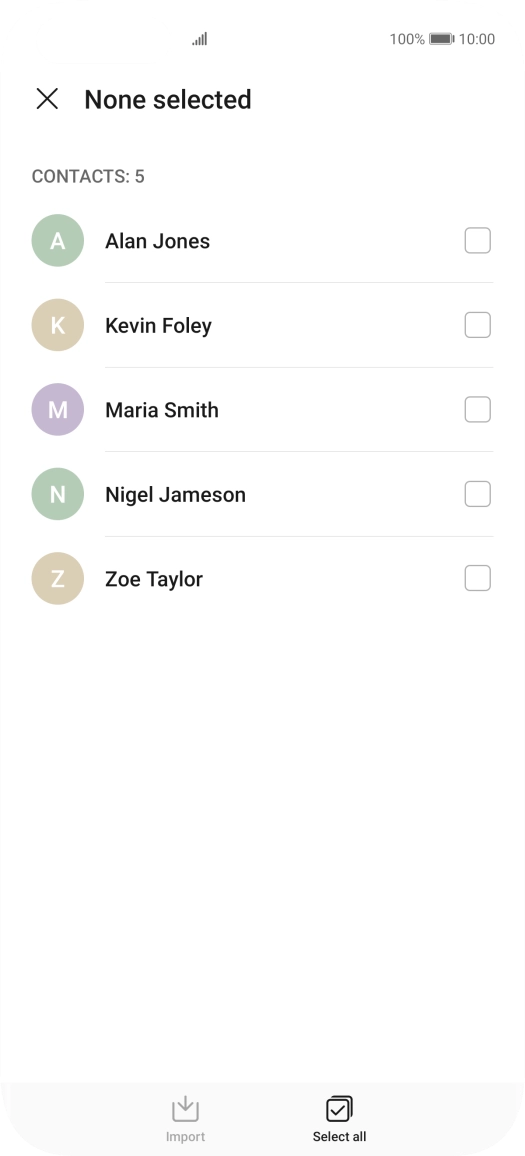 Press Select all. Press Select all.