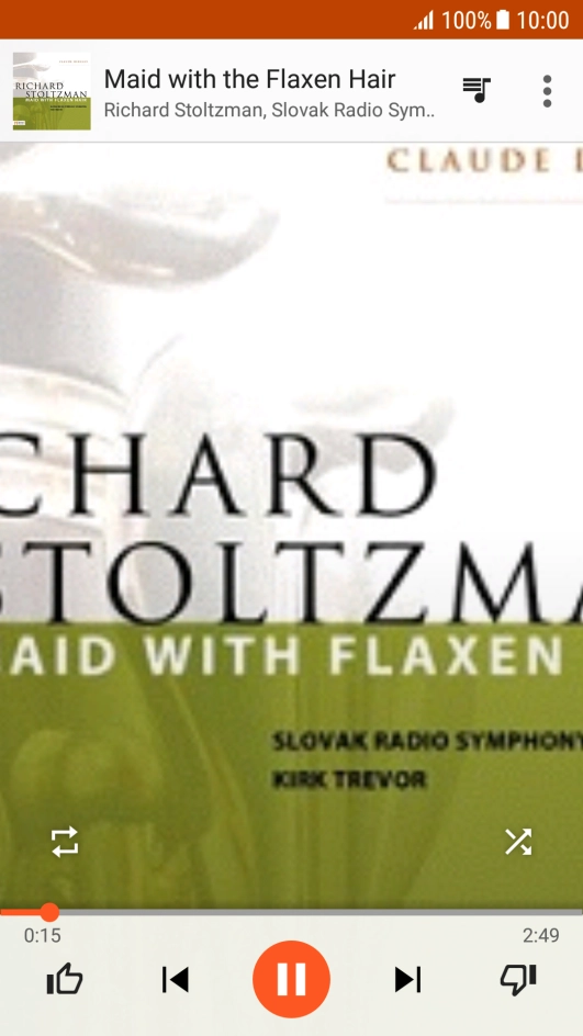 Press arrow right to go to the next audio file. Press arrow right to go to the next audio file.