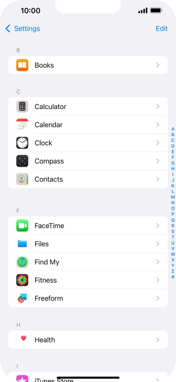 Press FaceTime. Press FaceTime.