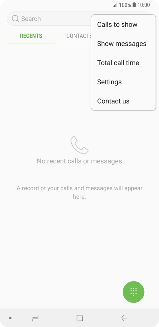 Press Settings. Press Settings.