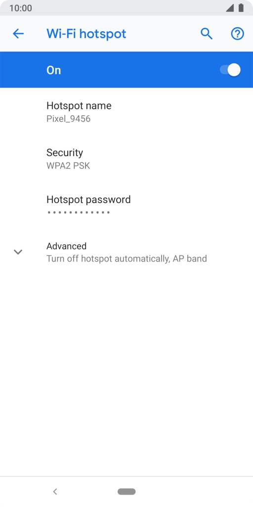 Press the Home key to return to the home screen. Press the Home key to return to the home screen.